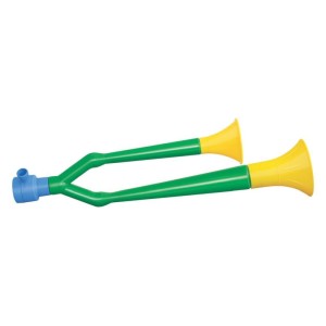 Corneta Vd/am/azul Cano Duplo 46cm N.8-052861-42555