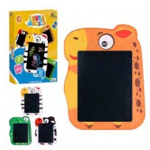 Lousa Lcd Bichinhos 6,5 (19,5x14,5cm) Cx:100