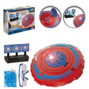 Escudo Lanca Bolas De Gel C/alvo Cx:006