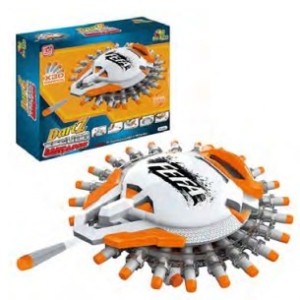 Escudo Lanca Dardos Manual Gira 360 C/30 Dar Cx:006