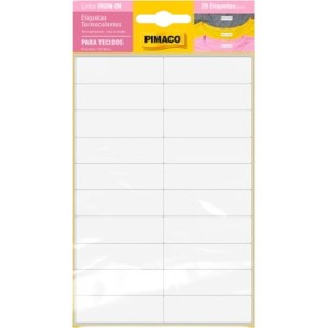 Etiqueta Adesiva Termocolante Branca 20unidades-127900-83429