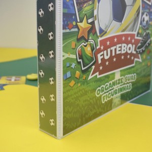 Fichario De Pvc Porta Cards Futebol-128693-25143