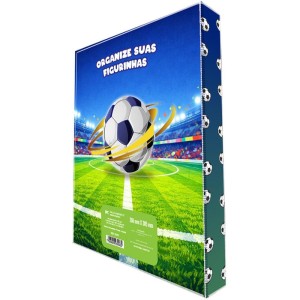 Fichario De Pvc Porta Cards Futebol-128693-69279