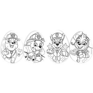 Giz De Cera Fino Patrulha Canina Giz Criativo-128691-28123