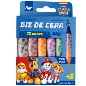 Giz De Cera Fino Patrulha Canina Giz Criativo-128691-33606