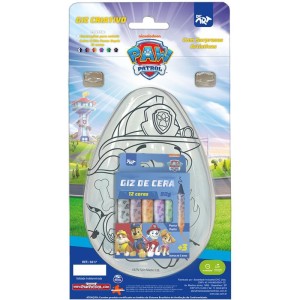 Giz De Cera Fino Patrulha Canina Giz Criativo-128691-39753