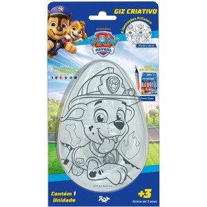 Giz De Cera Fino Patrulha Canina Giz Criativo-128691-62008