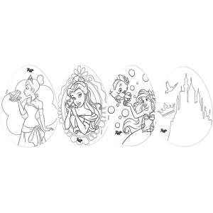 Giz De Cera Fino Princesas Giz Criativo-128690-12041