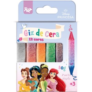Giz De Cera Fino Princesas Giz Criativo-128690-30744
