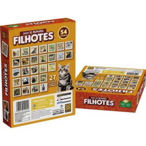 Jogo Da Memoria Memoria Filhotes-128684-53469