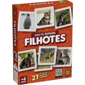 Jogo Da Memoria Memoria Filhotes