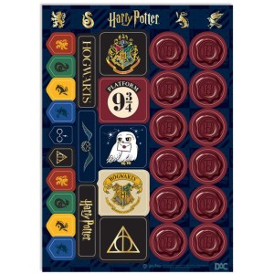 Papel De Carta Decorado Harry Potter C/pasta E Cartas-128692-84705