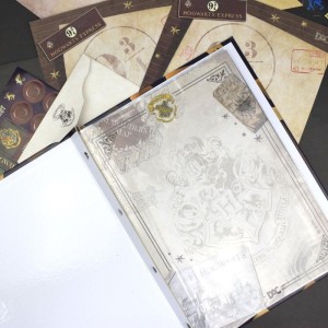 Papel De Carta Decorado Harry Potter C/pasta E Cartas-128692-86389