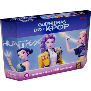 Quebra-cabeca Cartonado Guerreiras Do K-pop 350pcs Panorama