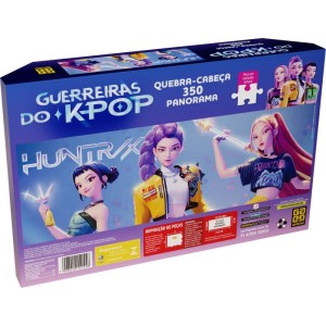 Quebra-cabeca Cartonado Guerreiras Do K-pop 350pcs Panorama-128688-48753