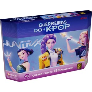 Quebra-cabeca Cartonado Guerreiras Do K-pop 350pcs Panorama-128688-68305
