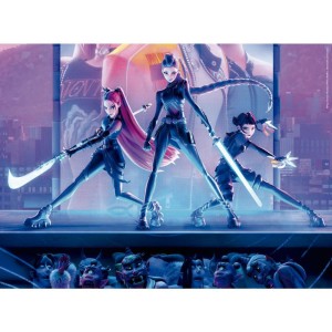 Quebra-cabeca Cartonado Guerreiras Do K-pop 500 Pecas-128687-82949