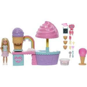 Barbie Family Chelsea Cj De Sorveteria