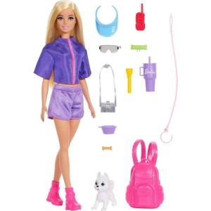 Barbie Family Malibu Aventuras Com Cachorrinho