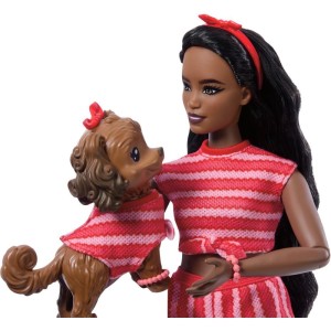 Barbie Fashion Brookly E Cão Combinação Looks-129105-90617