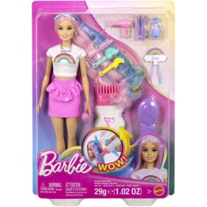 Barbie Fashion Malibu Pinte E Decore O Cabelo-129117-39344