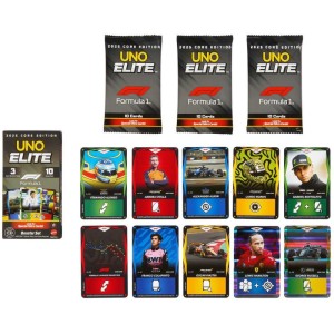 Jogo De Cartas Uno Elite F1 Extenção Adiciona-129165-63699