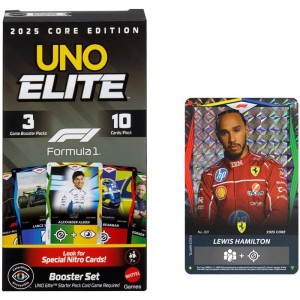 Jogo De Cartas Uno Elite F1 Extenção Adiciona-129165-66783