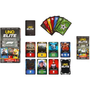 Jogo De Cartas Uno Elite F1 Extenção Adiciona