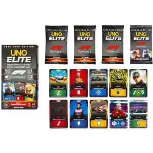 Jogo De Cartas Uno Elite F1 Kit Inicial