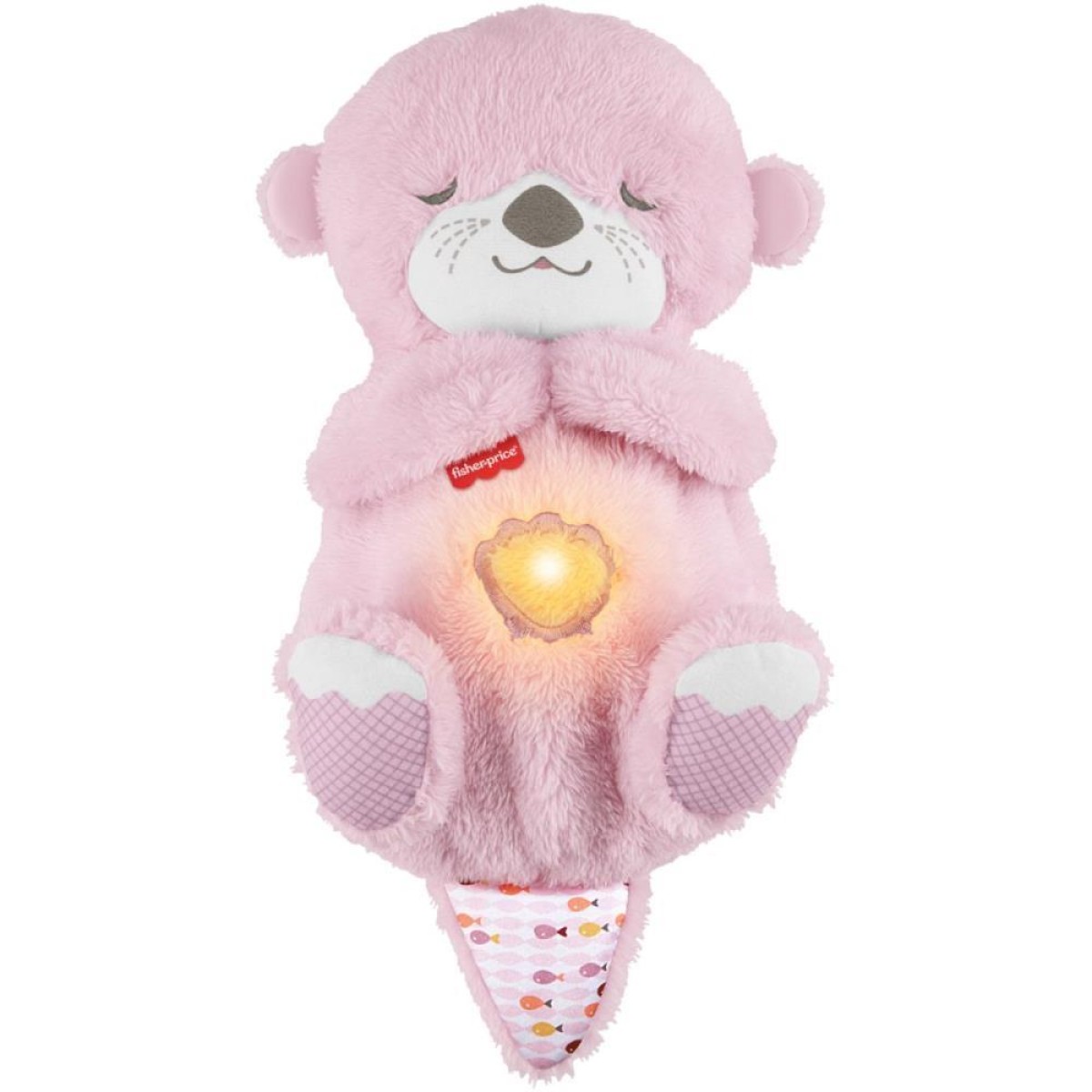 Fisher-price Newborn Toys Lontra Hora De Dormir Rosa