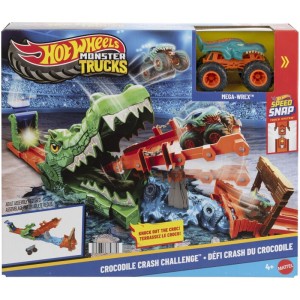 Hot Wheels Monster Trucks Desafio Do Crocodilo-129274-66744