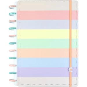 Caderno Inteligente Grande Arco Iris 10 Materias 140fls