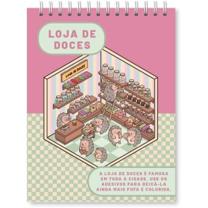 Livro Com Adesivos Cenario Construa Seu Mundo-127758-50955