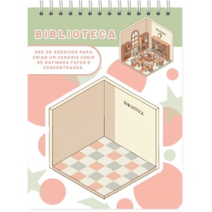 Livro Com Adesivos Cenario Construa Seu Mundo-127758-63201