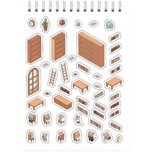 Livro Com Adesivos Cenario Construa Seu Mundo-127758-70972