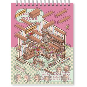 Livro Com Adesivos Cenario Construa Seu Mundo-127758-87242