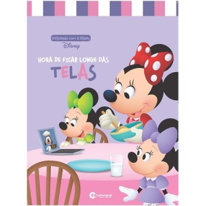 Livro Infantil Ilustrado Disney Hora De Sair Das Telas