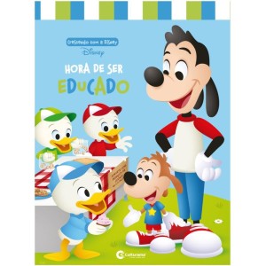 Livro Infantil Ilustrado Disney Hora De Ser Educado
