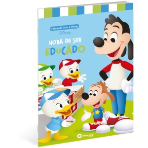 Livro Infantil Ilustrado Disney Hora De Ser Educado-127762-26573