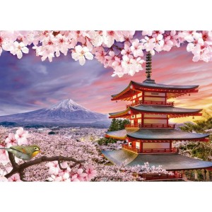 Quebra-cabeca Cartonado Monte Fuji 1000 Pecas-128698-52354