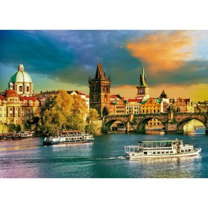 Quebra-cabeca Cartonado Praga 1000 Pecas-128697-98368