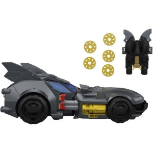 Boneco E Personagem Dc Batmovel 15cm
