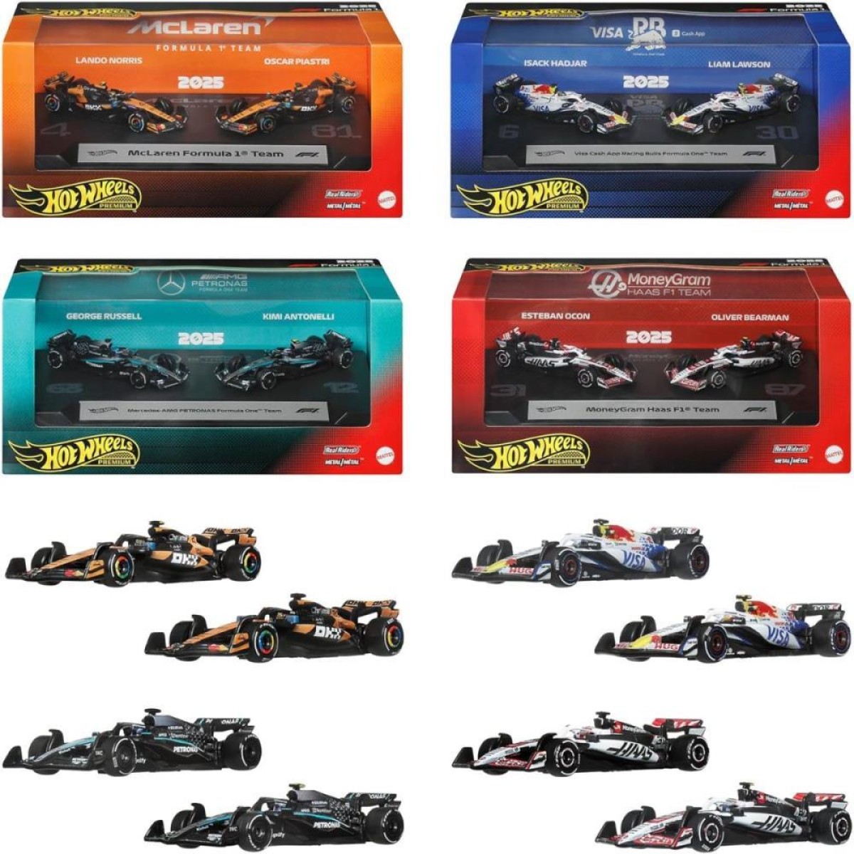 Hot Wheels Colecionavel Formula 1 2-pack (s)