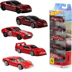 Hot Wheels Colecionavel Formula 1 Ferrari 5-pack