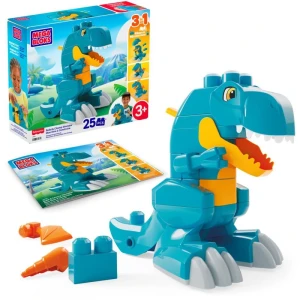 Mega Bloks Monte E Ataque Dino 3em1 22pcs