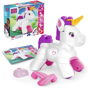 Mega Bloks Monte E Brilhe Unicornio 3em1