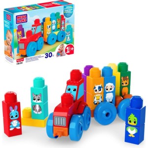 Mega Bloks Trator De Animais 30pcs