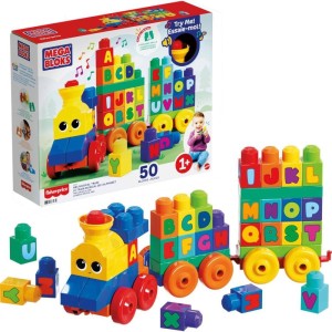 Mega Bloks Trem Aprendiz. Musical Abc 50p-129068-19699