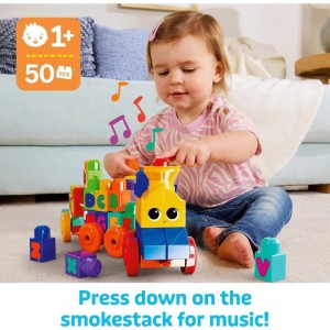 Mega Bloks Trem Aprendiz. Musical Abc 50p-129068-71199