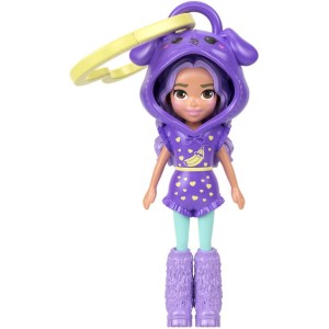 Polly Pocket Amigas De Capuz C/chaveiro (s)-129145-11437